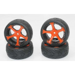 Ruedas Coches RC Touring  1/10 Universales 4 pzs 