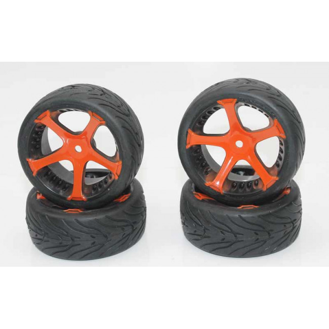 Ruedas Coches RC Touring  1/10 Universales 4 pzs 