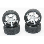 Ruedas Coches RC Touring  1/10 Universales 4 pzs 