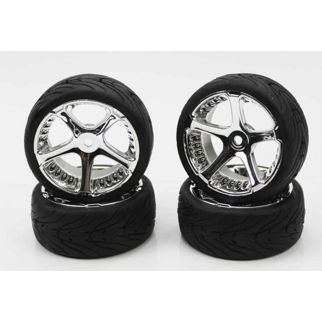 Ruedas Coches RC Touring  1/10 Universales 4 pzs 