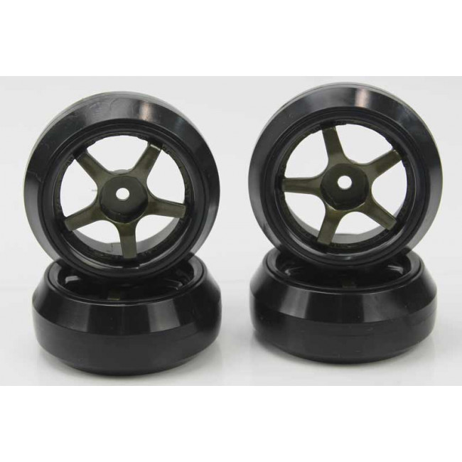 Ruedas Coches RC Drift  1/10 Universales 4 pzs 