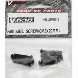 TORNILLOS CABEZA REDONDA ROSCA METRICA 3X20