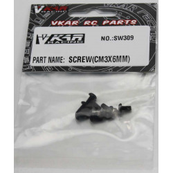 TORNILLOS CABEZA REDONDA ROSCA METRICA 3X6