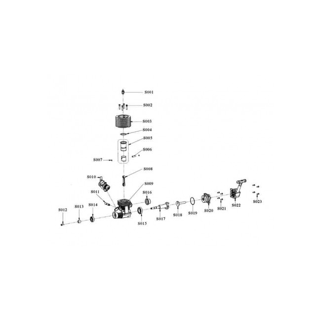 Cigueñal motor Vertex 18cxp