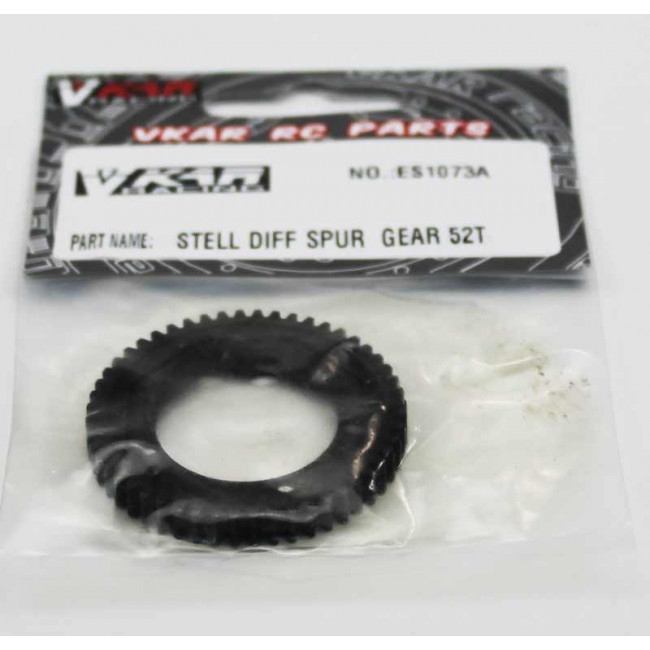 ES1073-A CORONA DIFERENCIAL CENTRAL ACERO (A) OPCIONAL 52T BISON VKAR