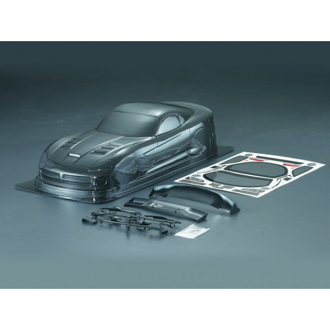 Carrocería BMW M3 Pintada de Carbono con Pegatinas