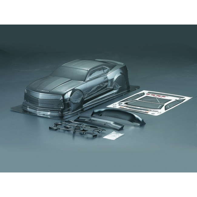 Carrocería Dodge Viper Pintada de Carbono con Pegatinas