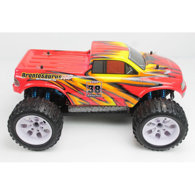HSP Brontosaurus Lipo Brushless HSP 2,4Ghz TOP (Rojo-Amarillo)