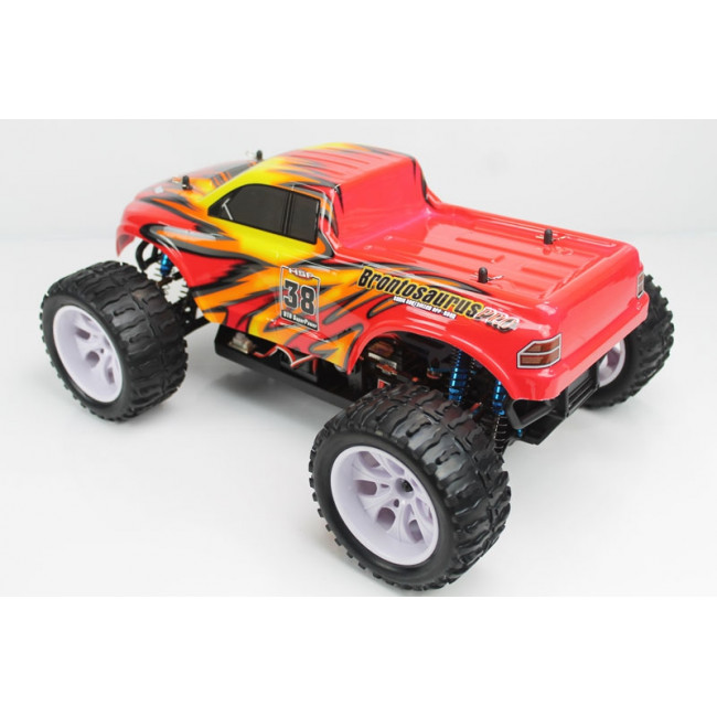 HSP Brontosaurus Lipo Brushless HSP 2,4Ghz TOP (Rojo-Amarillo)