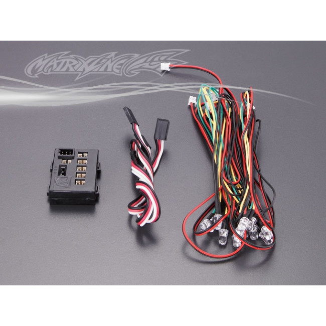 Set Luces 4 Leds con Controladora