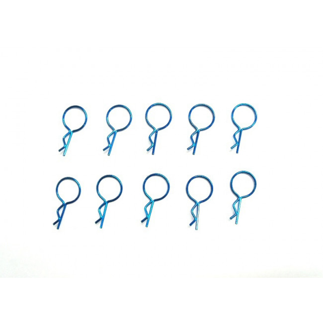 Clips Carrocería para Coches RC 1/10 Rojos