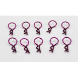 Clips Carrocería para Coches RC 1/10 Azul