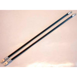 Tirantes refuerzo tubo de cola en carbono Helicópteros RC