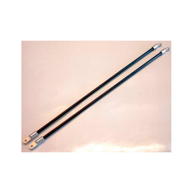 Tirantes refuerzo tubo de cola en carbono Helicópteros RC