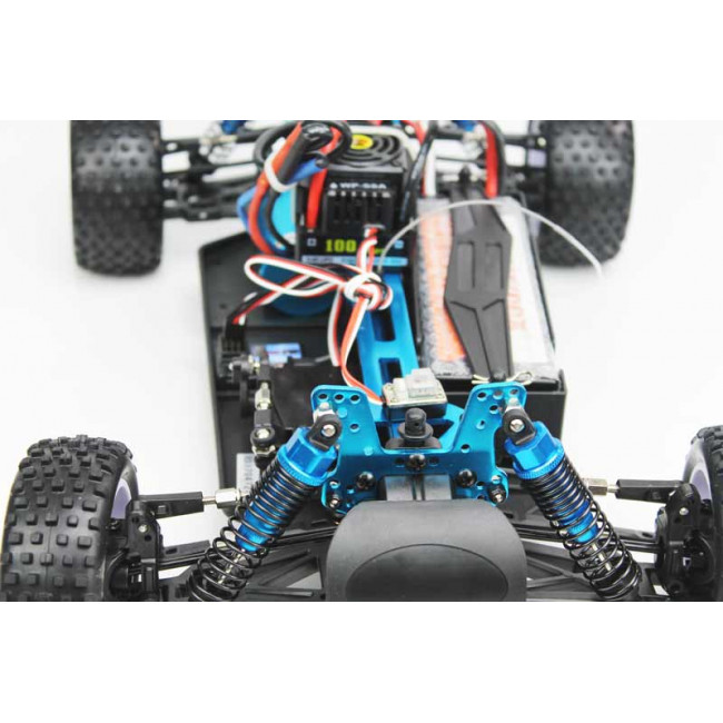 Coche RC XSTR Pro HSP 1/10 Brushless Lipo 2,4Ghz 4WD Azul-Am-Bl