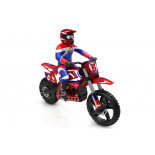 MOTO RC DIRT BIKE RS5 CON MOTOR BRUSHLESS COMPLETA