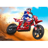 MOTO RC DIRT BIKE SR5 SKYRC CON MOTOR BRUSHLESS COMPLETA