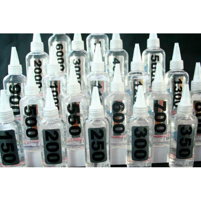 ACEITE SILICONA PARA AMORTIGUADOR RC DUREZA 550CPS (60ML)