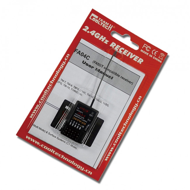 RECEPTOR 4CH FASST COMPATIBLE FUTABA (HV)