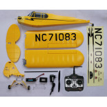 Avión Piper Cub J3 Cub RTF 2.4GHz Amarilla