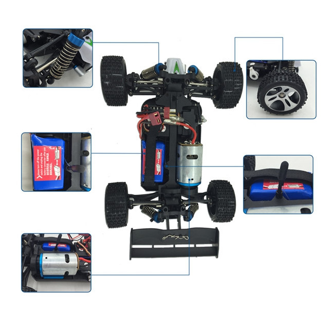 Coche RC Truck 1/18 WLToys A979 PRO Version