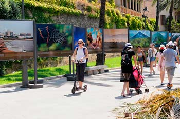 Palma de Mallorca en patinete eléctrico