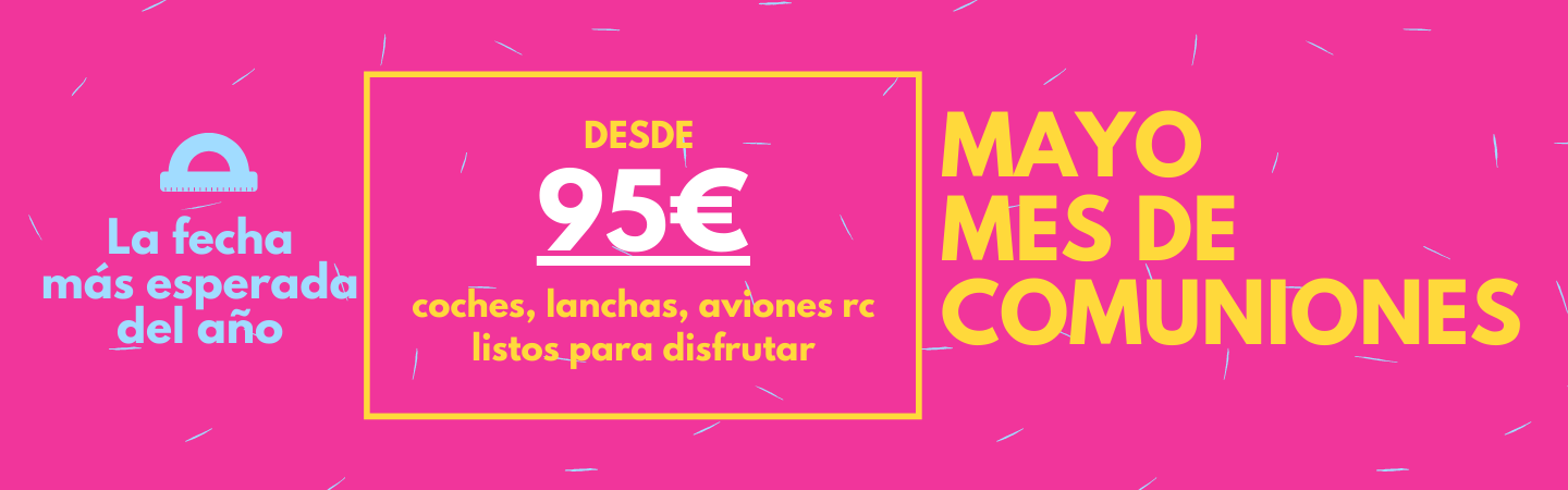 regala radio control para comuniones