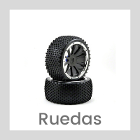 Ruedas coches teledirigidos
